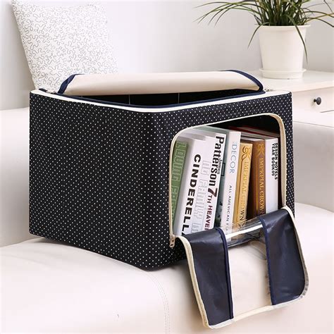 Oxford Cloth Steel Frame Storage Boxes 